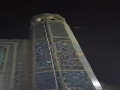 زلزله در افغانستان به مسجد کبود مزارشریف آسیب وارد کرد