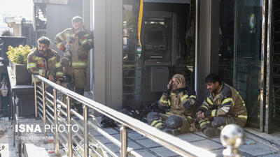  آتش‌سوزی یک رستوران در شهرک غرب