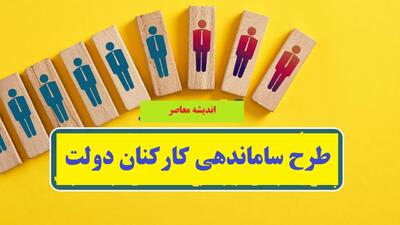  زمان تصویب طرح ساماندهی کارکنان دولت اعلام شد / جزئیات تصویب طرح ساماندهی کارکنان دولت | مراحل و زمان‌بندی / خبر مهم برای کارمندان دولتی؛ زمان نهایی تصویب طرح ساماندهی کارکنان دولت اعلام شد
