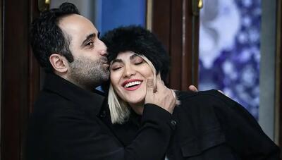  «ریحانه رضی» با کلاه خزدار؛ استایل زمستانی بازیگر زن و همسرش (عکس)