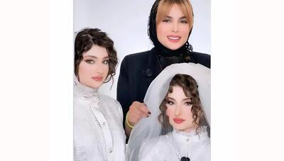  رونمایی از «سارا و نیکا» در لباس عروس؛ میکاپ جدید دوقلوهای پایتخت (عکس)
