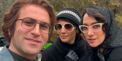  بازیگر تاسیان و همسر بهرام رادان در یک مهمانی هندی