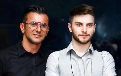  تاریخ وبگردی | سلفی امین حیایی و دارا / پدر و پسری صمیمی در یک قاب