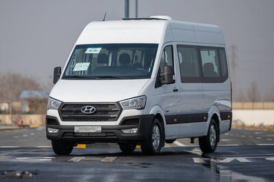  ون تجاری هیوندای H350 توسط شرکت سروش موتور معرفی شد