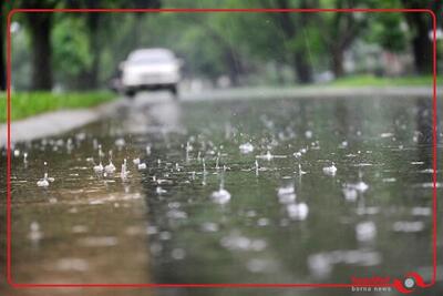  بارش شدید باران در سیاهکل