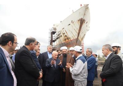  ورود کشتی کروز به آب‌های مازندران پس از تکمیل مراحل آماده‌سازی