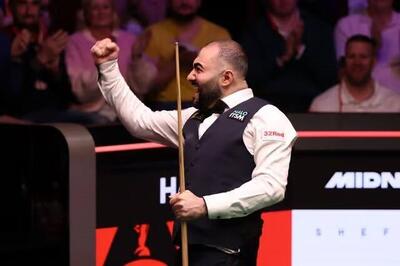  پیروزی ارزشمند حسین وفایی در اسنوکر قهرمانی بین‌المللی ۲۰۲۵