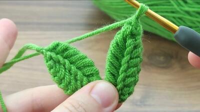  برگهای قلاب بافی شده که همه رو شگفت زده میکنن!