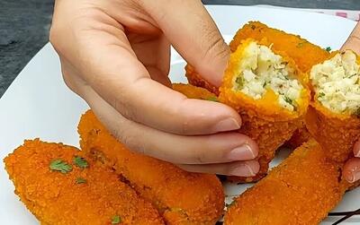  حتی یه دونه هم ازش نمیمونه همه عاشقش میشن ! بدون گوشت و مرغ ساده و ارزون