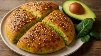  طرز تهیه نان آووکادو در ۵ دقیقه! خوشمزه تر از پیتزا! بدون آرد!