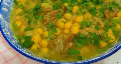  طرز تهیه نخود آب / درمان سرماخوردگی و کم خونی