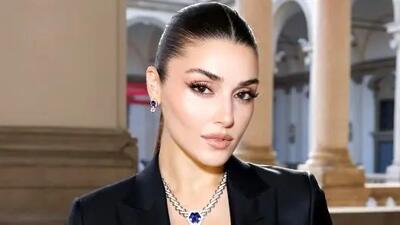  عکس‌های خیره‌کننده از تیپ محشر هانده ارچل با کفش نوک‌تیز و لباس مشکی!