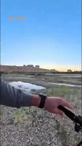  تصاویر شوکه کننده از رود دجله/ با دوچرخه می‌ توان عرض رودخانه را طی کرد
