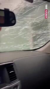  بارش تگرگ به اندازه توپ گلف در تگزاس