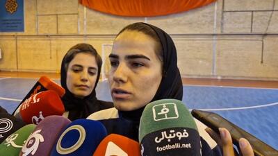  صحبتهای فرشته کریمی بازیکن تیم ملی فوتسال بانوان