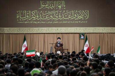  دیدار دانش‌آموزان و دانشجویان با رهبر انقلاب