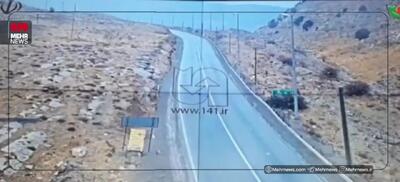 بارش اولین برف پاییزی در محور درگز- قوچان (گردنه تیوان ) شهرستان درگز + فیلم