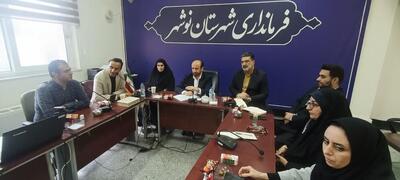  فرماندار: رفع مشکل زمین فوتبال و فرودگاه نوشهر دغدغه اصلی شهرستان است