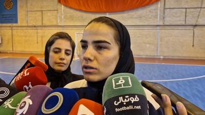  صحبتهای فرشته کریمی بازیکن تیم ملی فوتسال بانوان