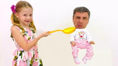  برنامه کودک جدید ناستیا و بابایی | ناستیا و بابا تصمیم می گیرند بازی کنند! ️