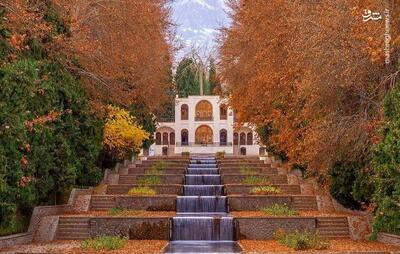  پاییز در باغ شاهزاده کرمان