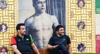  علیرضا دبیر و پژمان درستکار با کت و شلوار گشاد+عکس
