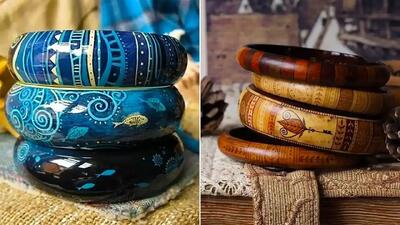  15 مدل دستبند چوبی طرح سنتی که استایل شما را خاص می‌ کند