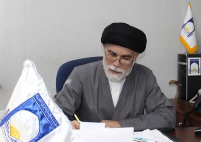  پیام تسلیت حجت الاسلام والمسلمین سید صاحب خویی به آیت الله اشرفی شاهرودی