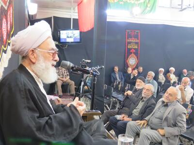  مراسم سوگواری فاطمیه در دفتر آیت‌الله فاضل لنکرانی برگزار شد/ نظری منفرد: محافل اهل‌بیت (ع) نباید محدود به ایام خاص باشد