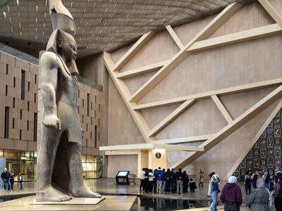   افتتاح «موزه بزرگ مصر» با حضور مقامات کشورهای مختلف+ تصاویر