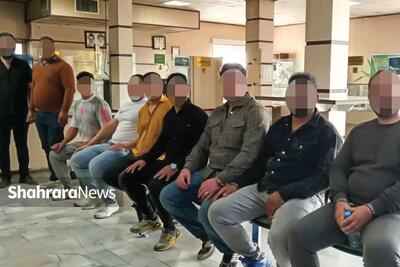  پلیس مشهد با ورود به باغ اوباش، از یک دعوای خونین جلوگیری کرد | قداره بندها در بند پلیس