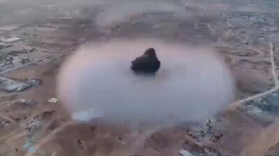  تصاویری از انفجار خانه‌های فلسطینیان در مناطق شرقی شهر غزه توسط ارتش اشغالگر رژیم صهیونیستی