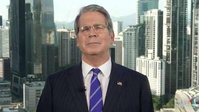  وزیر خزانه‌داری آمریکا گفت که بخشی از اقتصاد آمریکا در رکود است