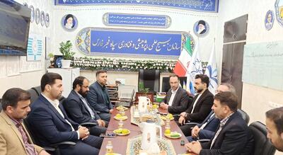  توسعه همکاری‌های فناورانه و پژوهشی بسیج علمی فارس و دانشگاه علوم پزشکی شیراز