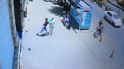  لحظه سرقت وحشتناک در جنوب تهران