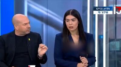  رونمایی مجری کانال 13 از بیماری نتانیاهو!