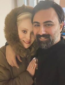  نخستین عکس ماه‌عسل زوج ۴۵ و ۳۸ ساله سینما