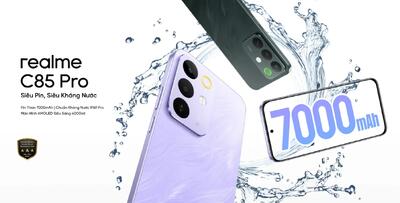  ریلمی C85 پرو و ​​C85 5G با باتری‌های ۷۰۰۰ میلی‌آمپر ساعتی معرفی شد