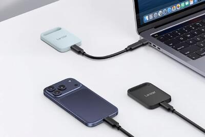  لکسار SSD فوق‌باریک و سبک ایر را با قیمت ۶۴ دلار رونمایی کرد