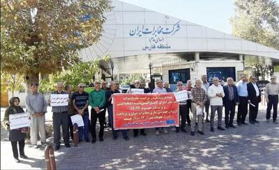  بازنشستگان مخابرات ایران     در چند شهر تجمع کردند