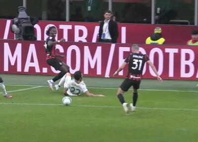  گل اول آث میلان به آاس رم توسط پاولوویچ