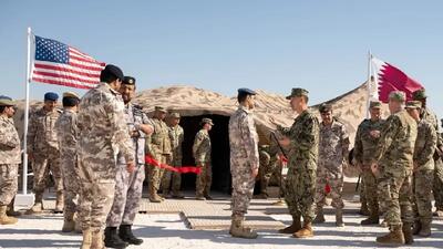  راه‌اندازی پست فرماندهی مشترک آمریکا و قطر در العدید