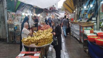  حال و هوای پاییزی بازار سنتی رشت + تصاویر