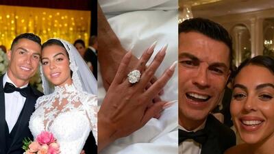  رونالدو تاریخ عروسی اش با جورجینا اعلام کرد