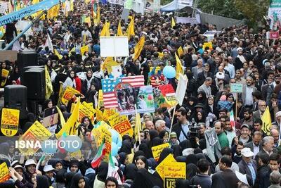  مراسم راهپیمایی ۱۳ آبان / «متحد و استوار، مقابل استکبار»