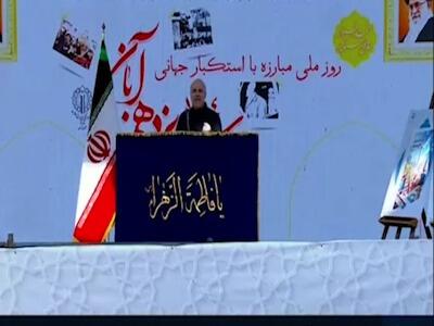  تفسیر قالیباف از شعار مرگ بر آمریکا