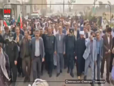  طوفان جلودار خروش مردم هیرمند در یوم‌الله ۱۳ آبان نشد