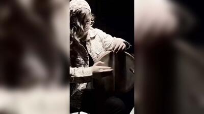  مهارت این دختر را در نوازندگی تنبک ببینید (فیلم)