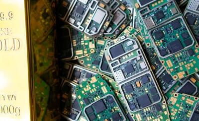  در هر گوشی هوشمند چقدر «طلا» وجود دارد؟