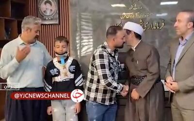  ناظم و دانش‌آموز بوکانی با یکدیگر آشتی کردند